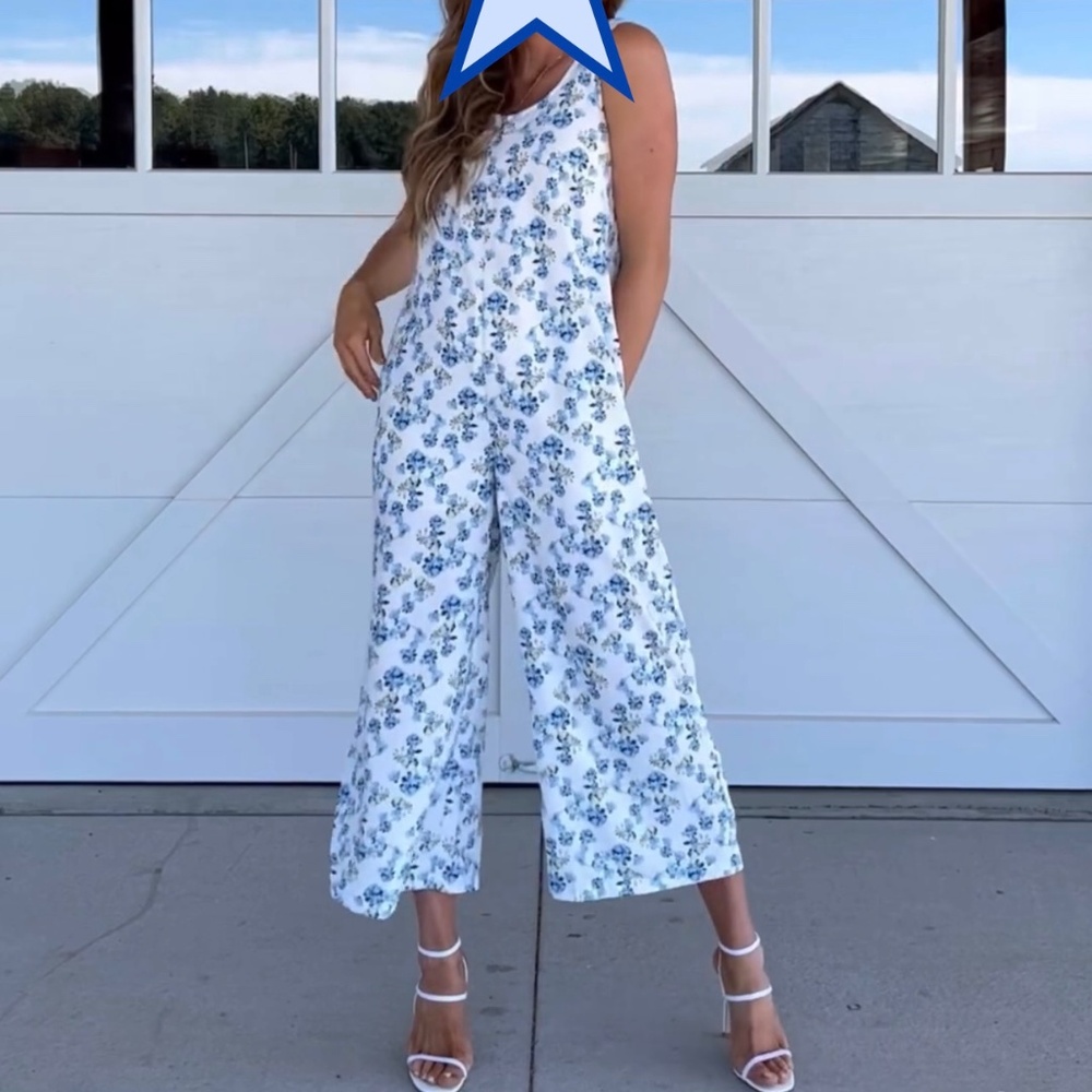 Petal & Pup Surreal Floral Jumpsuit